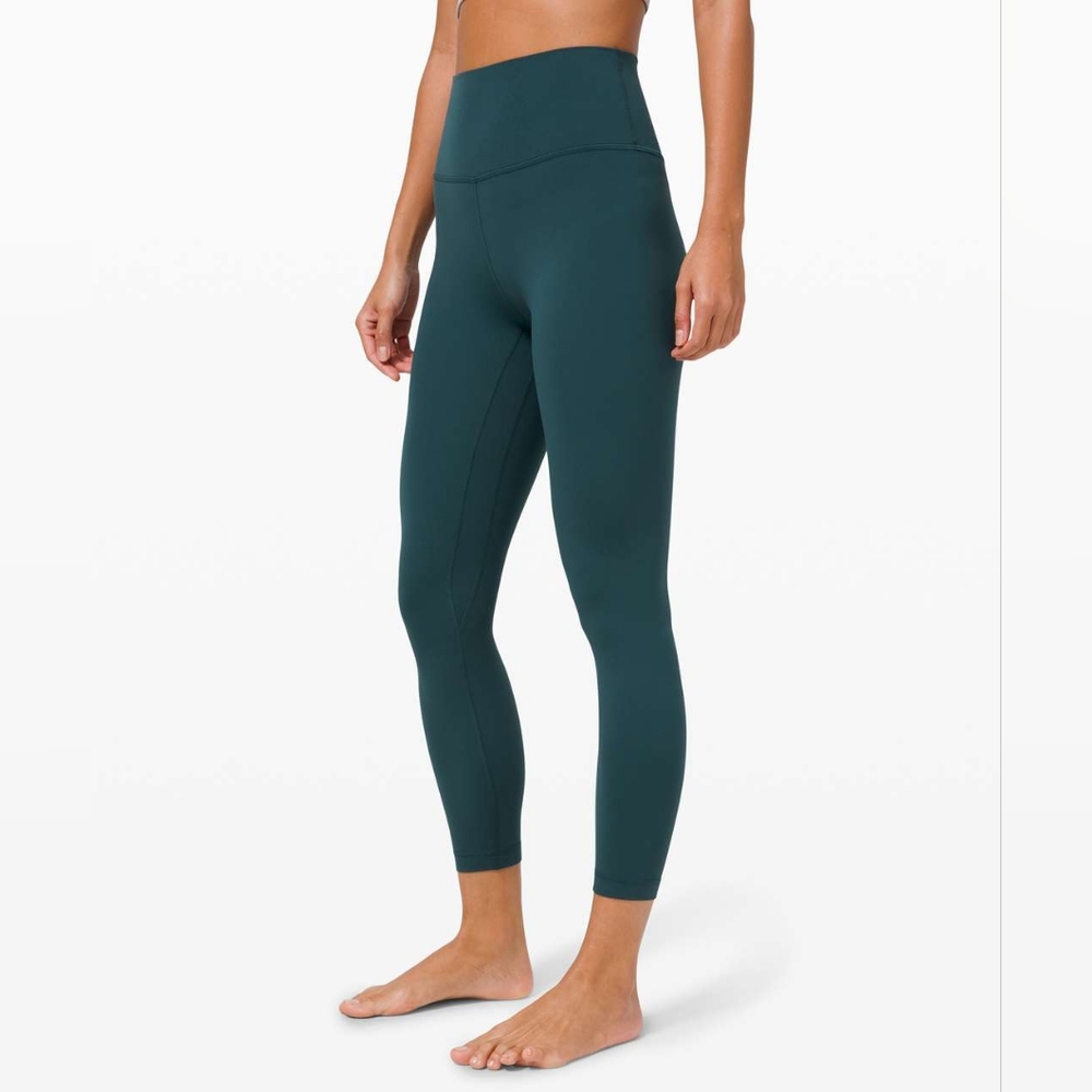 lululemon athletica High-Rise Teal Green Leggings